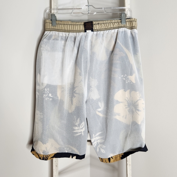 U.S Polo swim trunks men's sixe XL floral lined board swim shorts - Picture 4 of 8